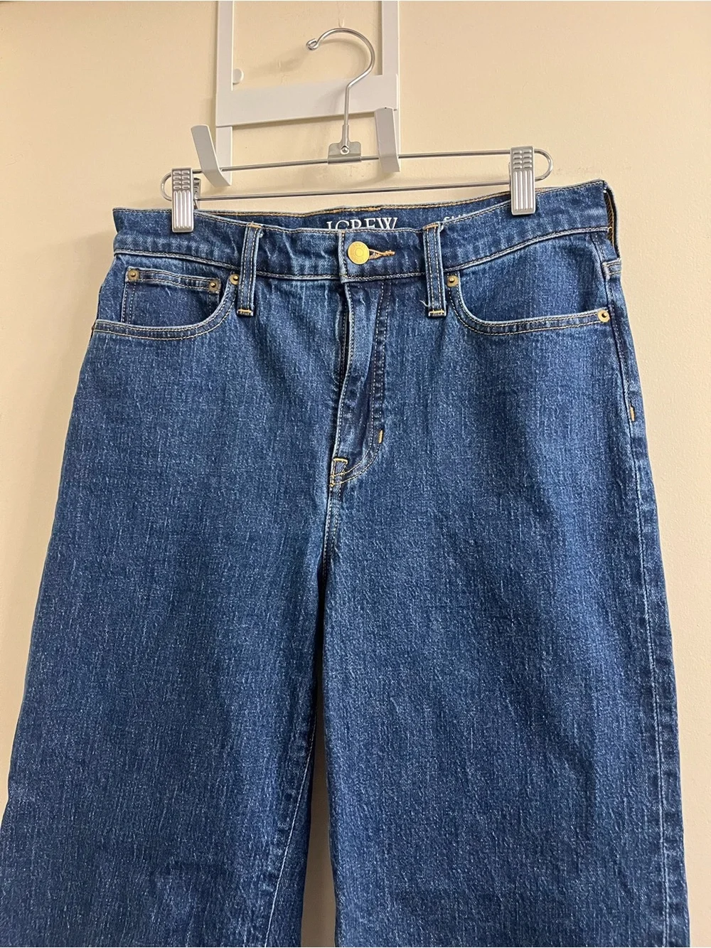 J. Crew Slim Wide Leg Jeans Brick Lane Size 27